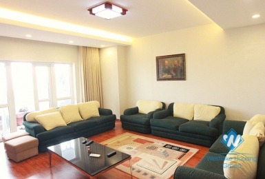 Modern apartment with 02 bedrooms for rent in Lac Long Quan Street, Tay Ho, Ha Noi